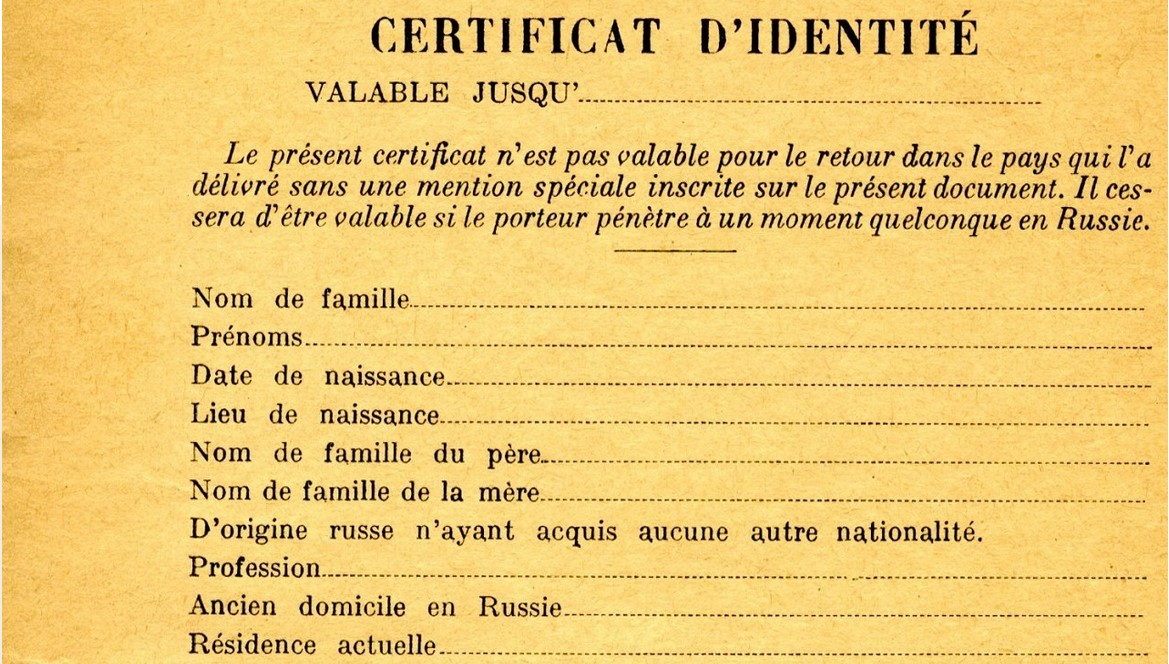 Passeport Nansen